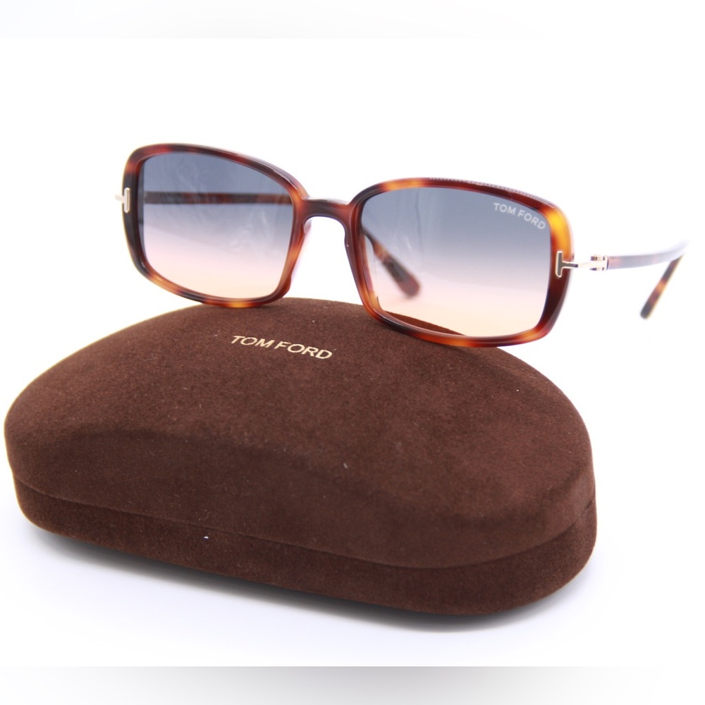 Tom Ford Brown Gradient Sunglasses